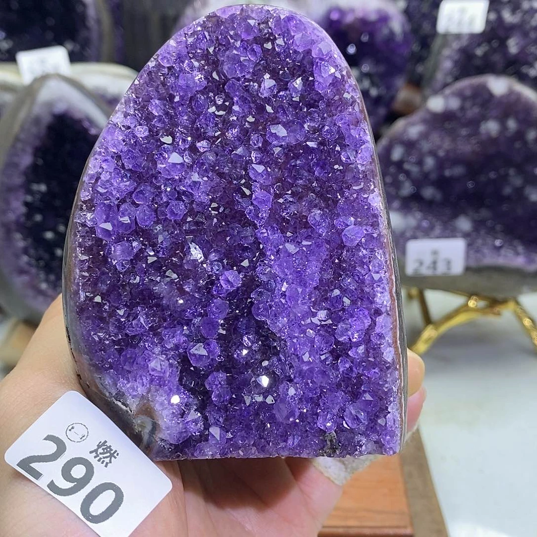 未镶嵌大型摆件（非配饰）紫晶