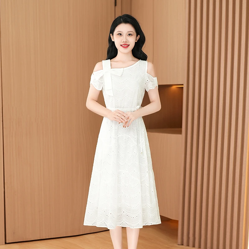 【琪琪专属】优雅气质时尚高端大气显瘦连衣裙-26806