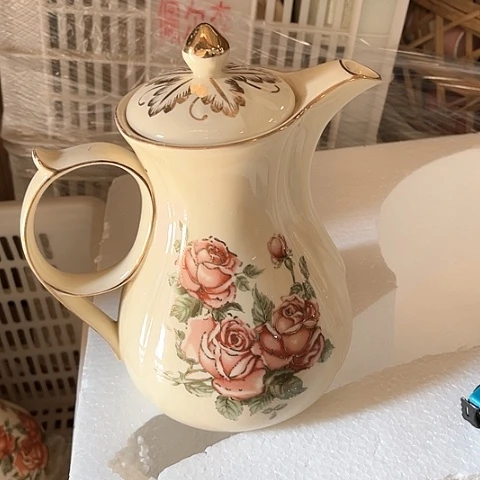 微瑕，不能明火，冷水壶，粉边拖釉