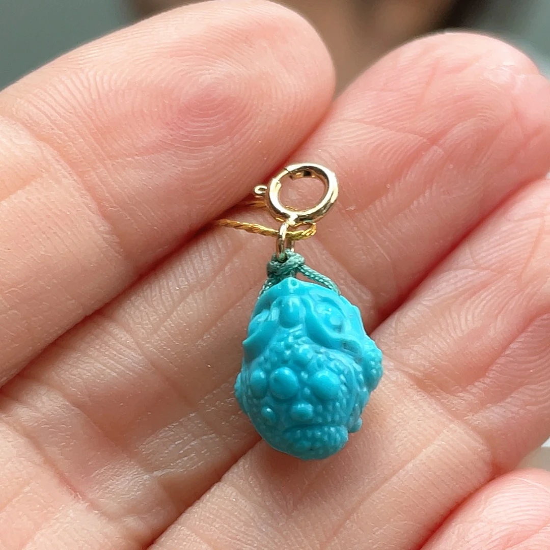 未镶嵌绿松石颈饰