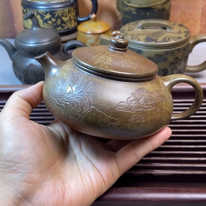茶壶紫砂紫砂全手工