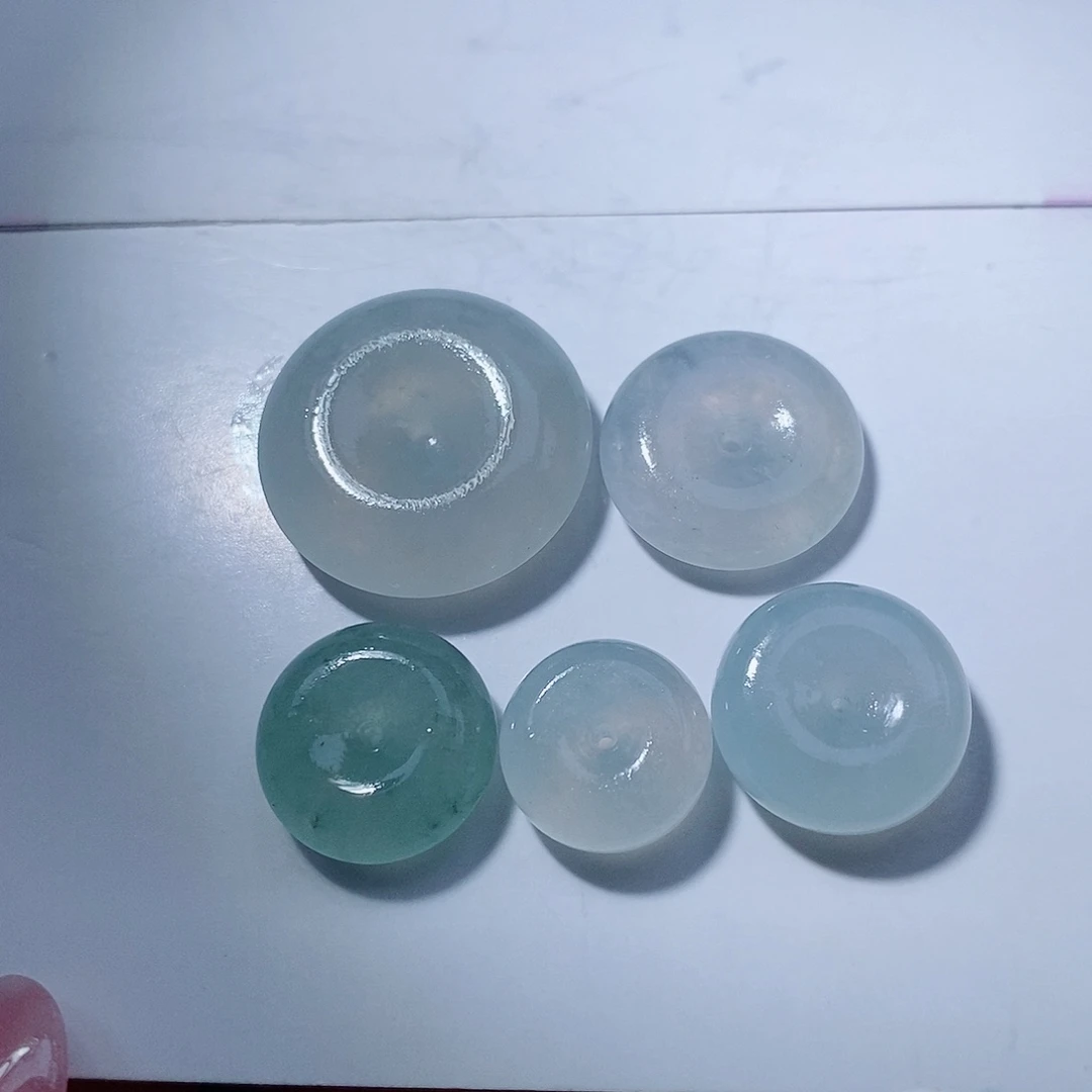 定制翡翠未镶嵌打包5个一起