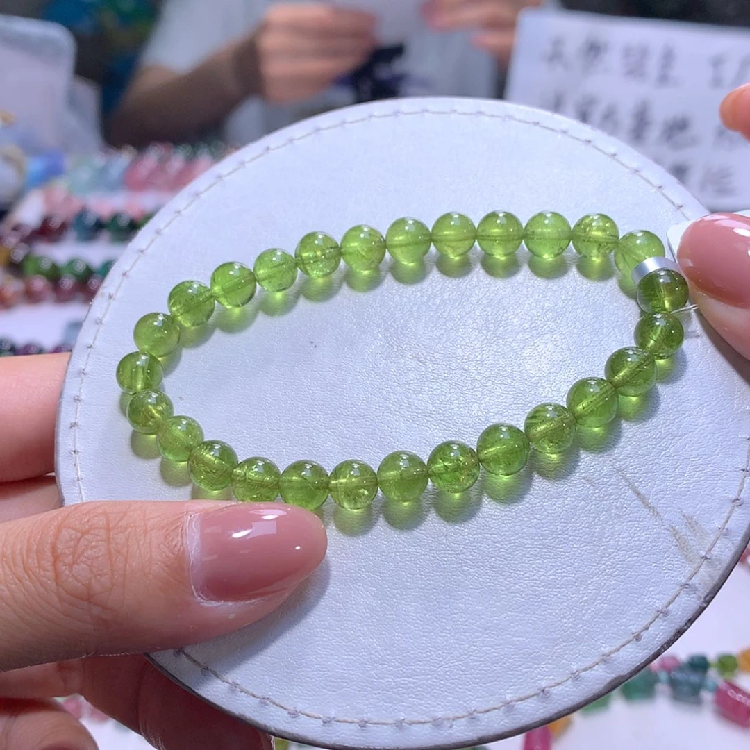 【闪购商品】未镶嵌手串碧玺7m