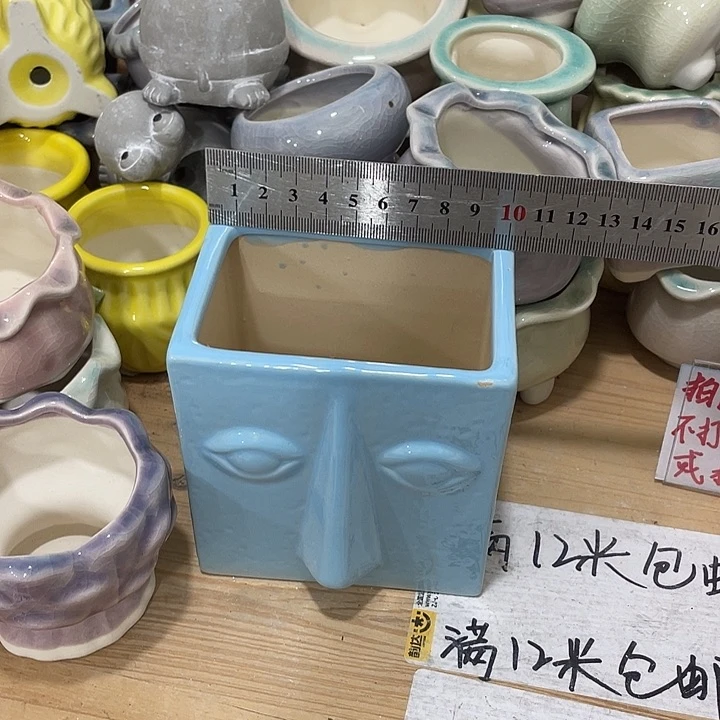陶瓷花盆凑12米包邮