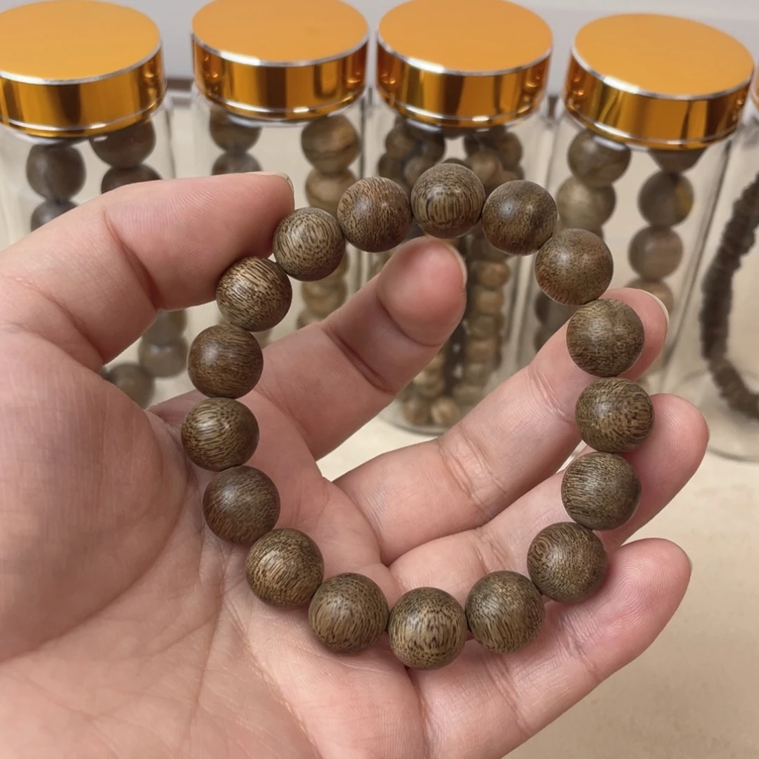 手串沉香海南1.2单圈