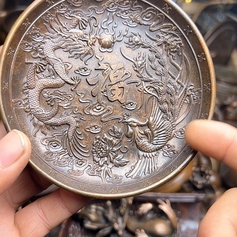 铜制文玩把玩物件