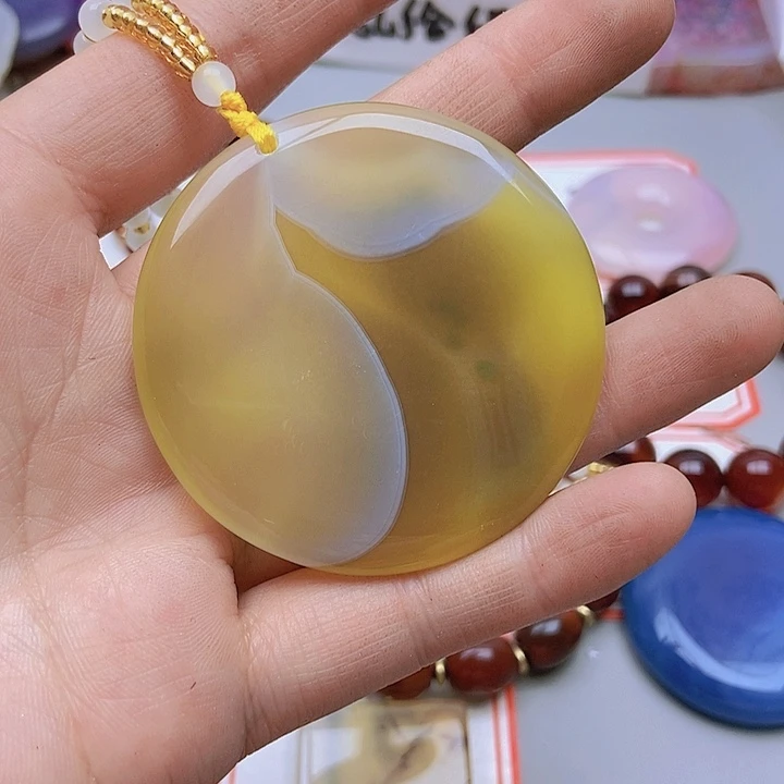 【闪购商品】玛瑙/玉髓珠宝半成品未镶嵌夏**风