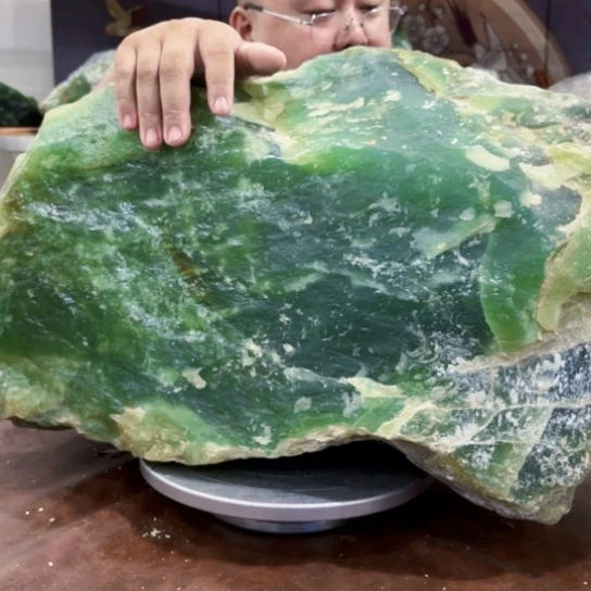 蛇纹石玉未镶嵌原石老*