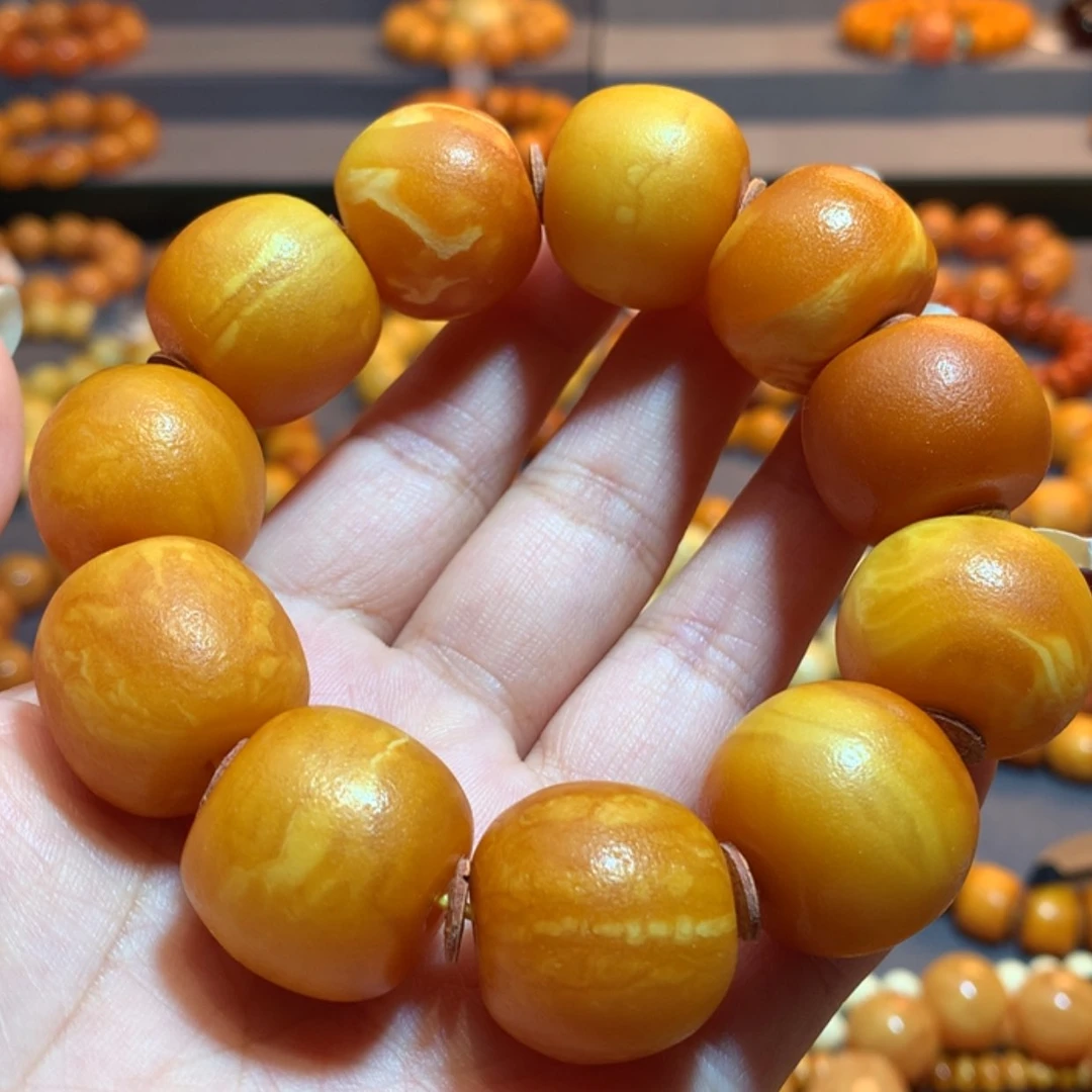 【闪购商品】手串蜜蜡未镶嵌蜜蜡手串