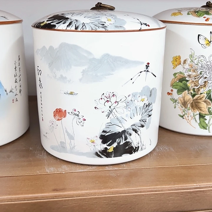瓷片茶叶罐罐罐罐罐呀呀呀