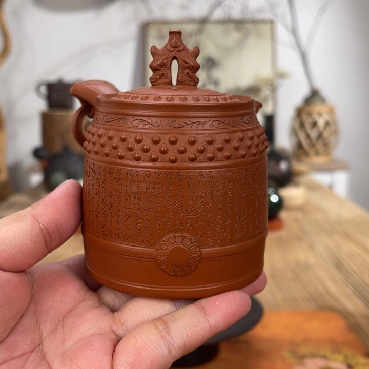 常滑二代滃轩手作茶壶