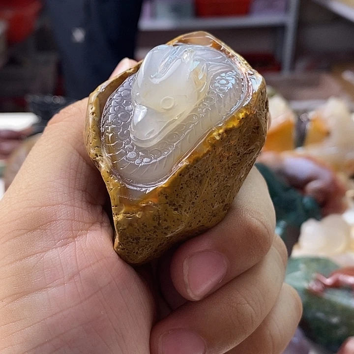 玛瑙/玉髓未镶嵌颈饰