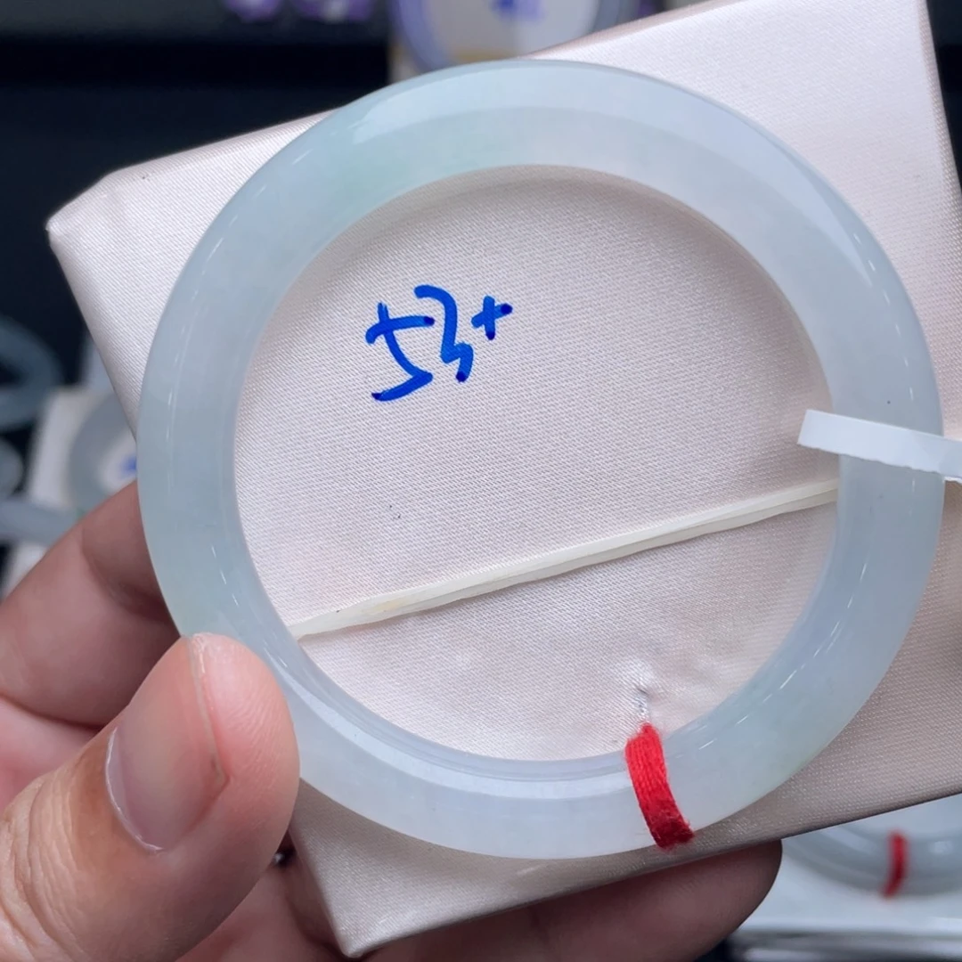 翡翠未镶嵌手镯翡翠手镯65