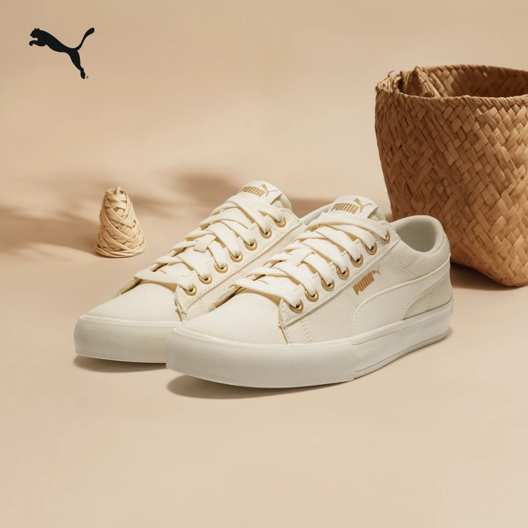 PUMA彪马官方男女经典百搭新年红板鞋小白鞋BARICASUAL 389383