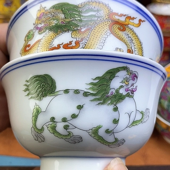 景德镇陶瓷藏式茶碗