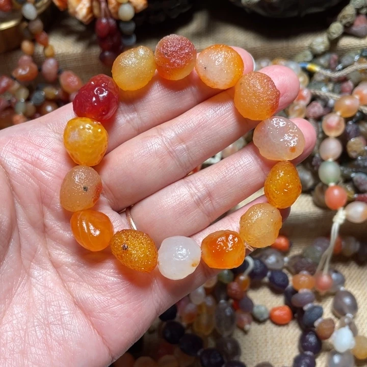 玛瑙/玉髓合金手链