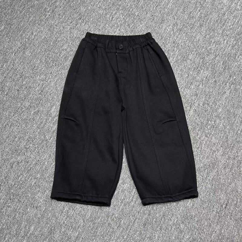 dadida/嗒嘀嗒冬季一体绒男童刺绣字母宽松韩版休闲时尚505300115