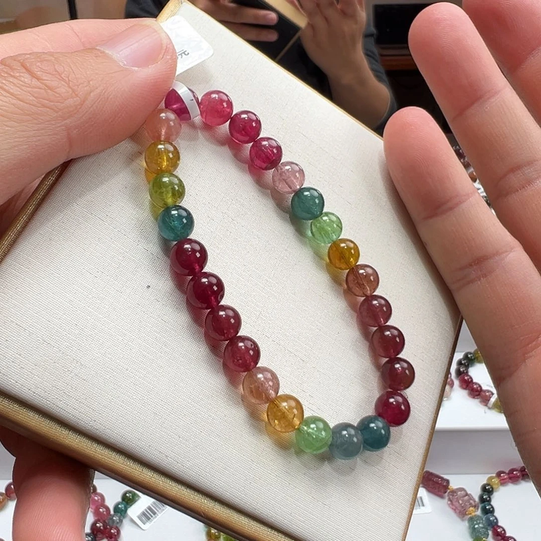 手串碧玺未镶嵌7mmmmmmmmm