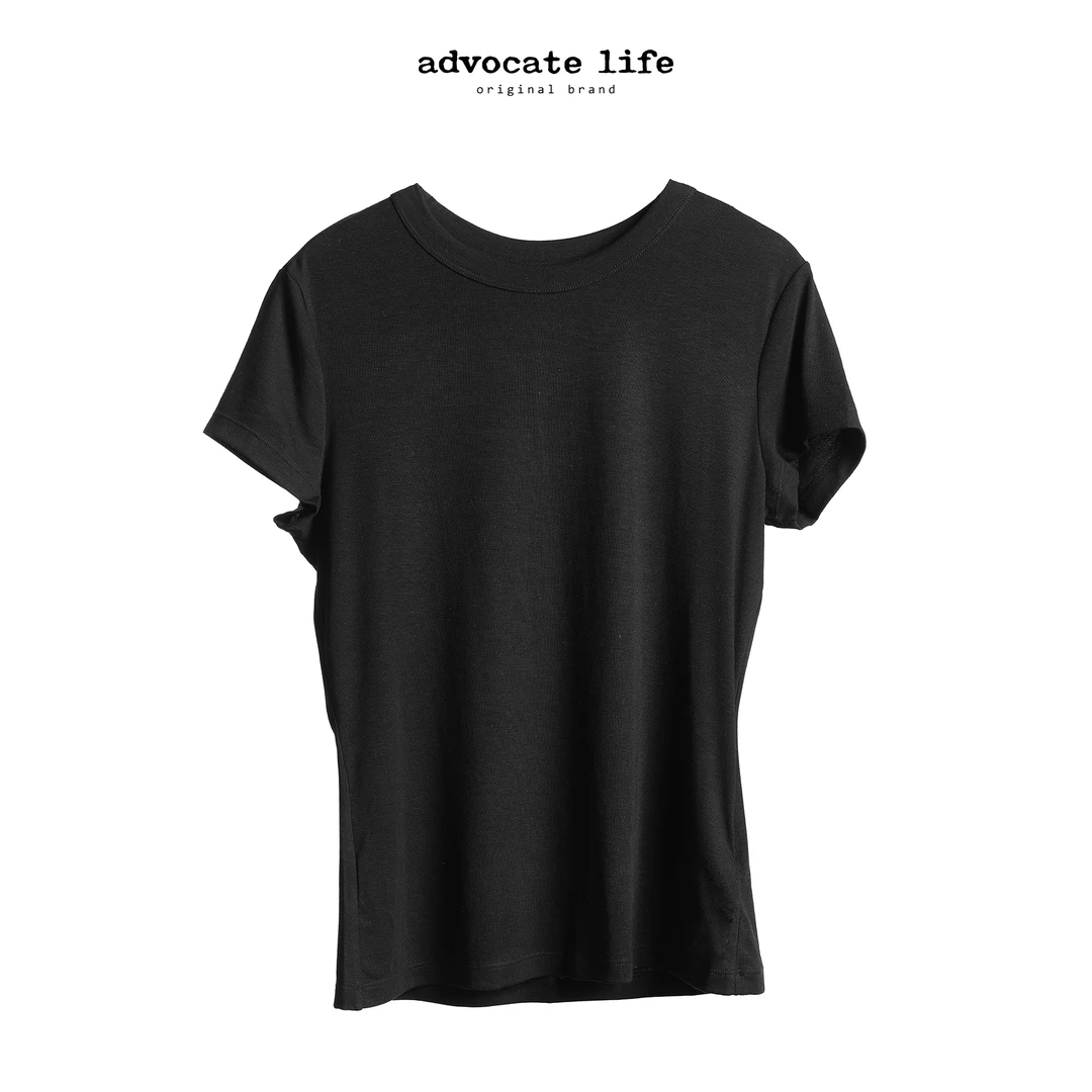 生活主张Advocatelife短袖显瘦百搭修身春夏简约简约休闲JQ112305