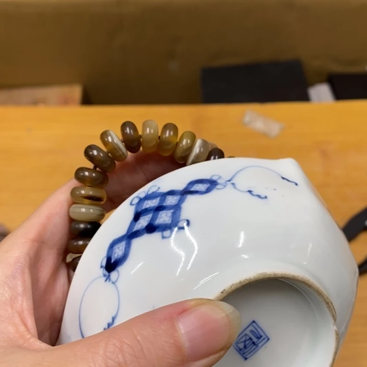 瓷片中古工艺品一件
