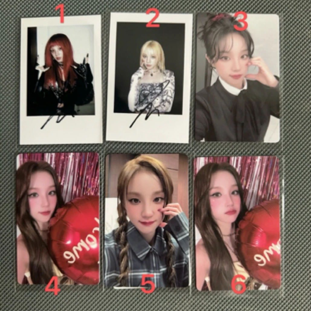 正版包邮 宋雨琦solo yuqi kms6.0特典小卡拍立得 gidle