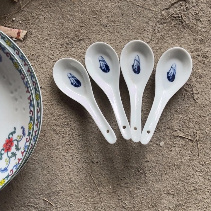 陶碗景德镇高温细白瓷餐具