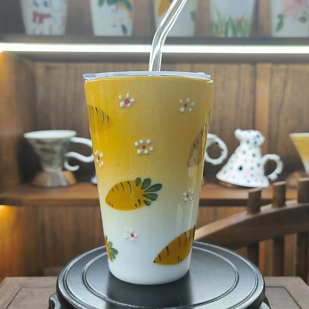 全手工手作卡通水杯