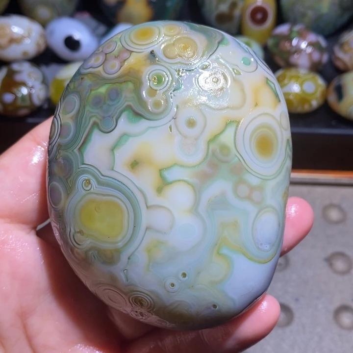 未镶嵌玛瑙/玉髓珠宝半成品11