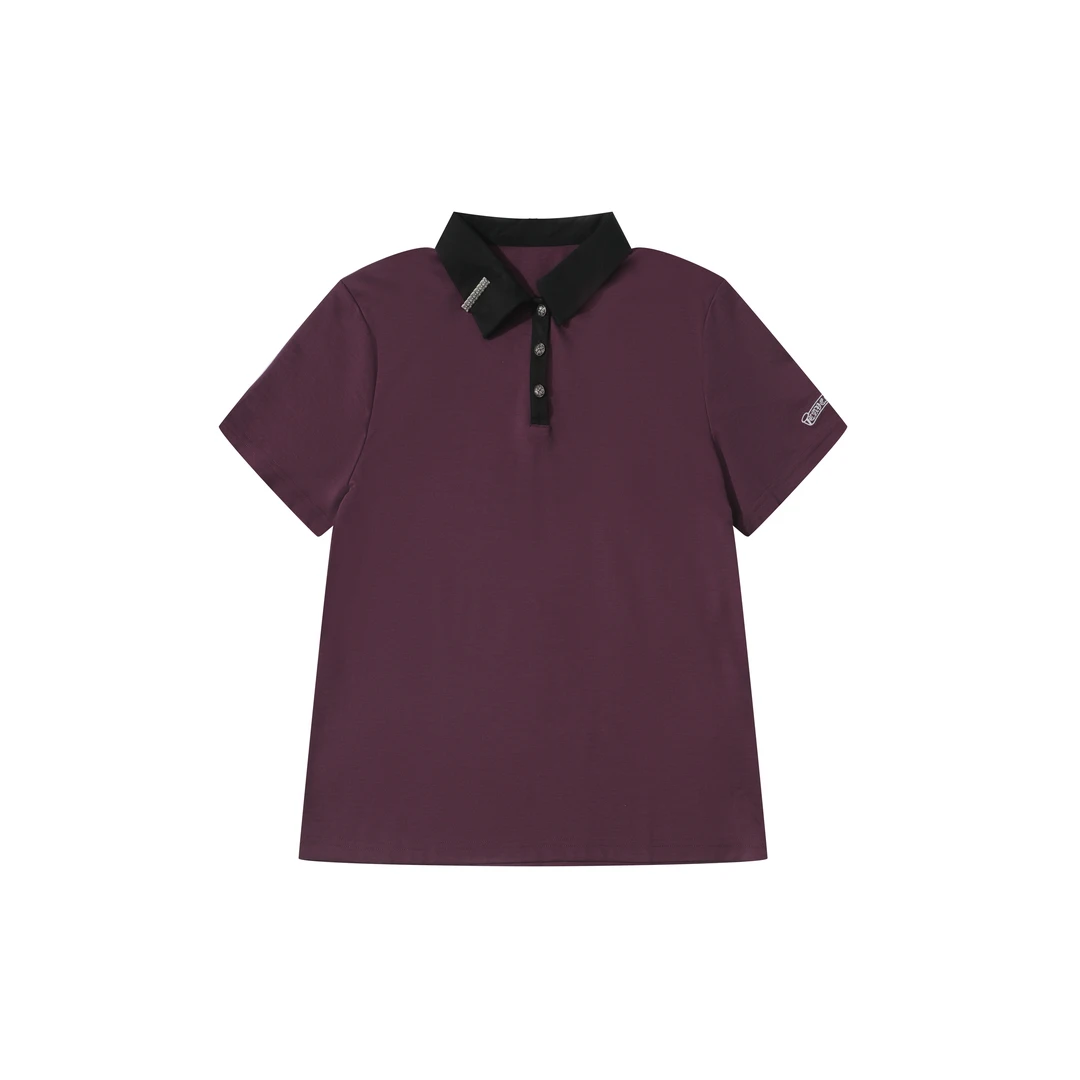 【天翔专属】【十字架】25年春夏克克家重工Polo撞色T恤772K