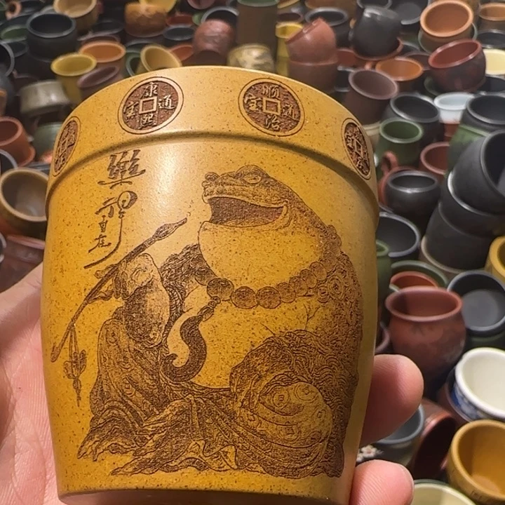 茶杯紫砂全手工制作工艺