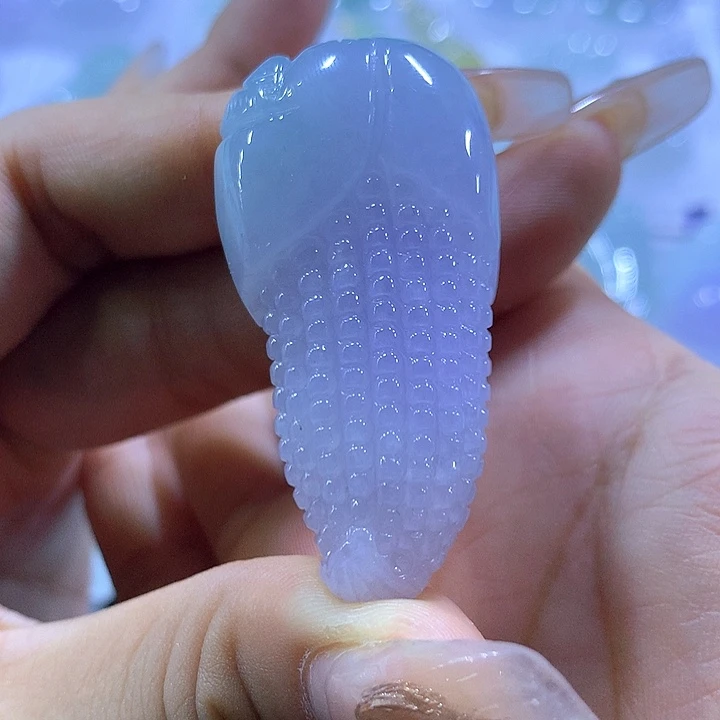 颈饰未镶嵌翡翠天然翡翠A货吊坠