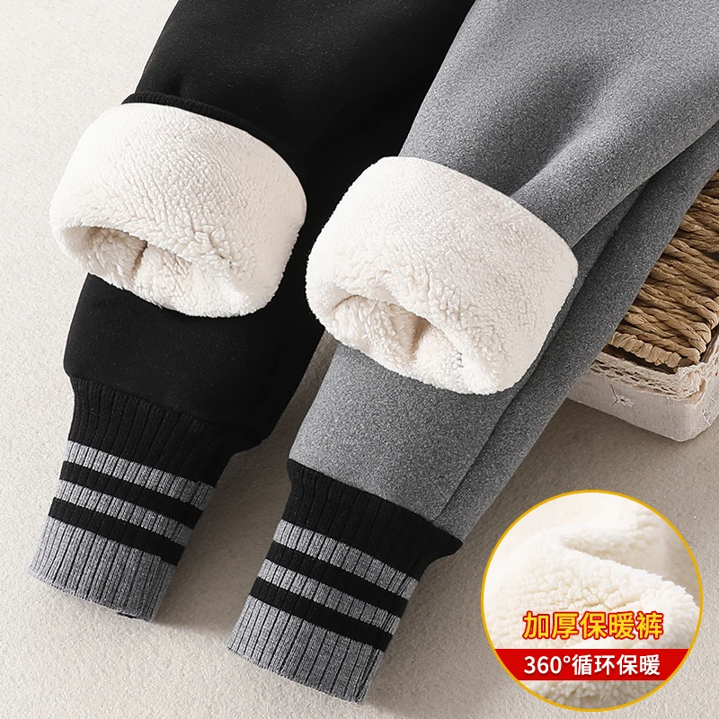 女童冬季打底裤儿童加绒加厚外穿秋冬女宝宝一条过冬循环保暖裤子