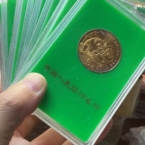 其他普通金属动物币套装带盒，，，