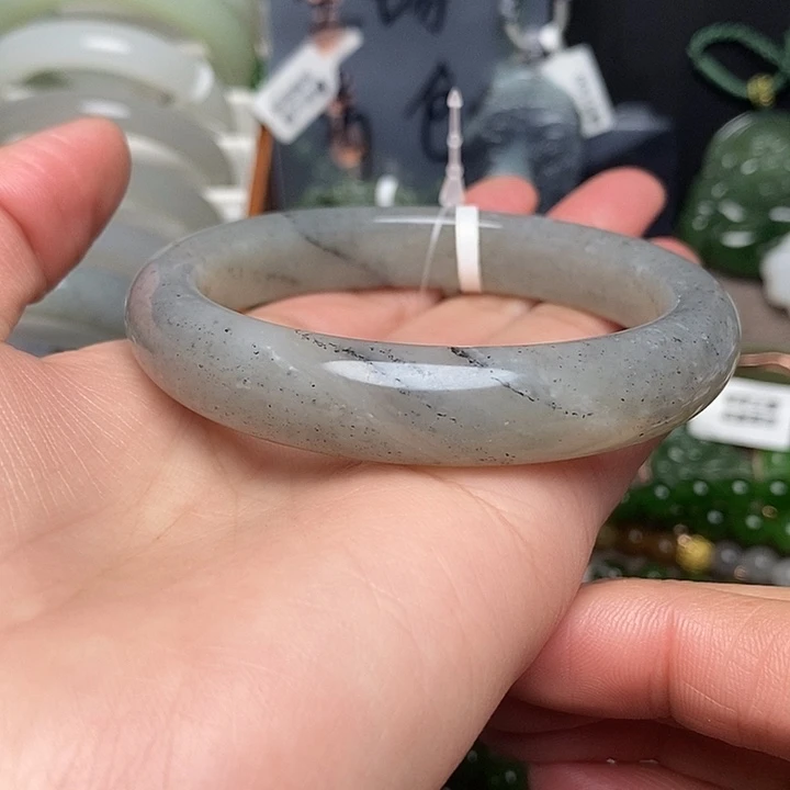 和田玉未镶嵌手镯58 59 60