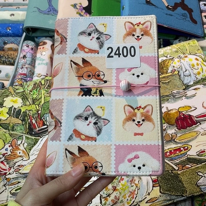 织绣A6活页不加纸2400