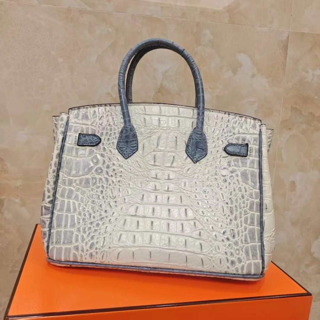 四季通用手工锁扣迷你款手提包高奢白色包轻奢