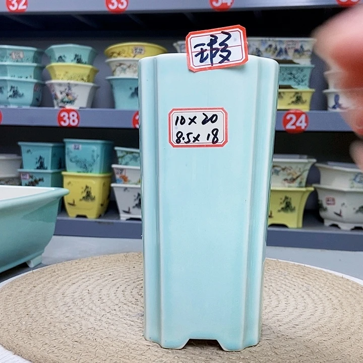 紫砂花瓶紫砂花盆