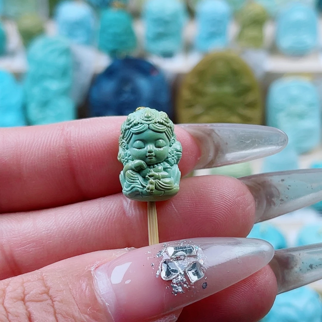 绿松石未镶嵌珠宝奇石