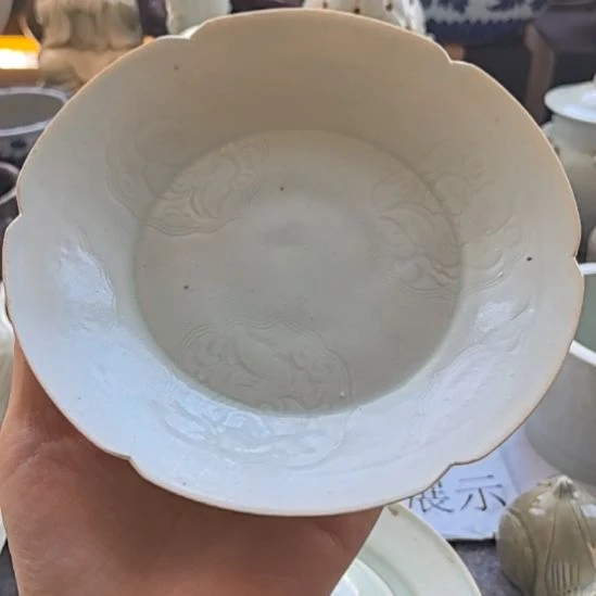 彦***彦琉璃手工艺品湖田窑盘一个全品
