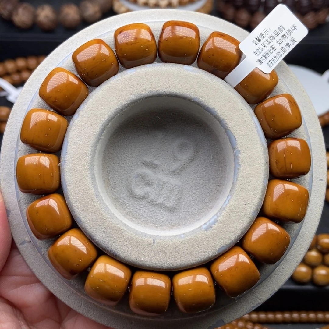 手串紫金鼠13mm近实心精品天花板短轴黄金甲