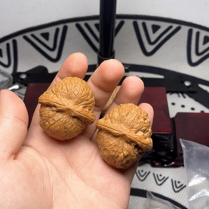 把件文玩核桃44全品南瓜墩