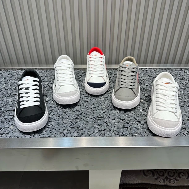 29-809潮流休闲板鞋休闲男士板鞋百搭秋季透气低帮皮面运动板鞋