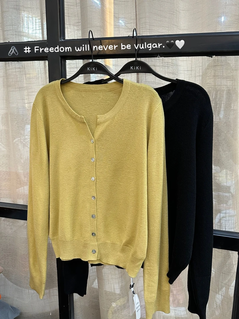 【NO退NO换】鑫燃KIKI 时尚百搭气质显瘦针织上衣 65110 KIKI