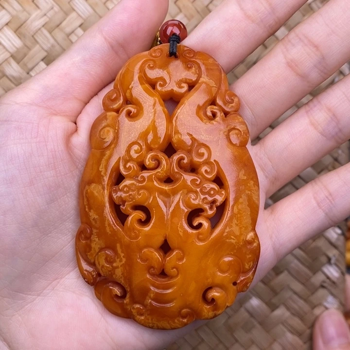 蜜蜡未镶嵌裸石蜜蜡M