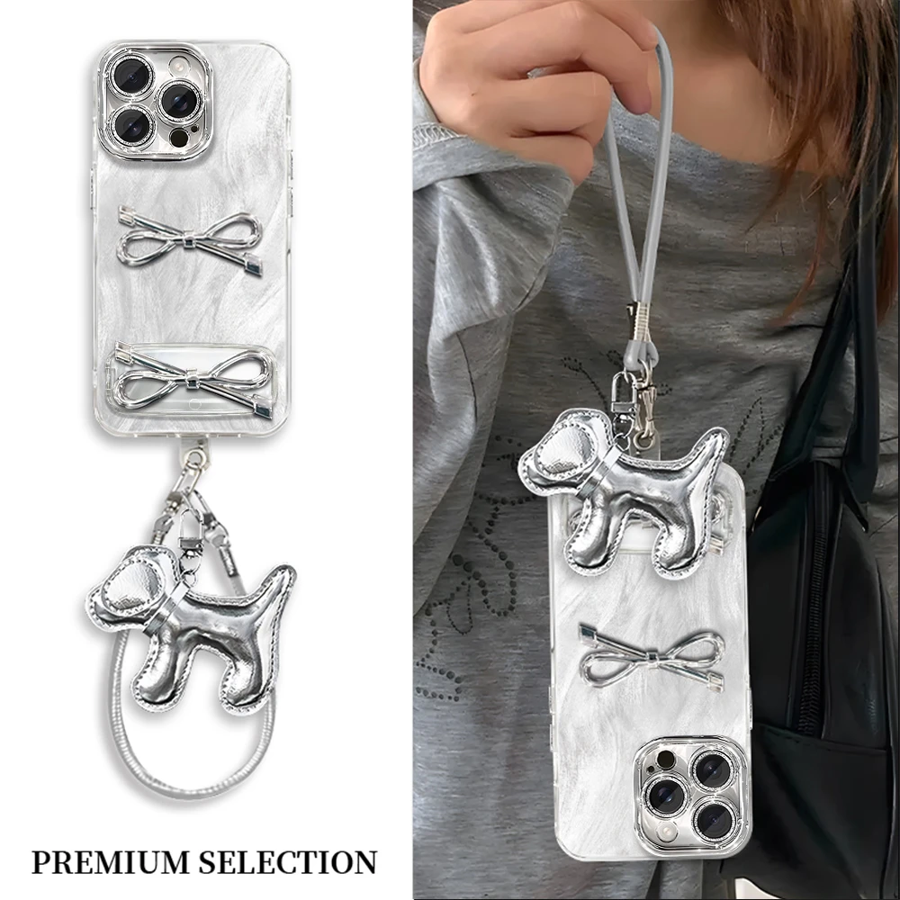 蝴蝶结支架适用OPPO苹果16荣耀华为P70小米VIVO红米手机壳ZX00290