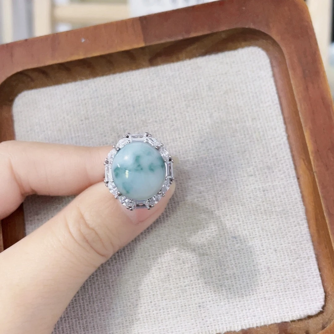 颈饰未镶嵌翡翠天然翡翠Ａ货