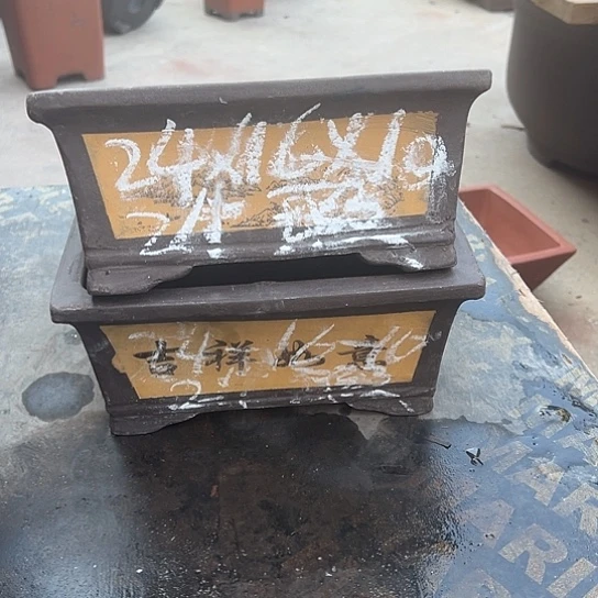 紫砂花盆透气花盆