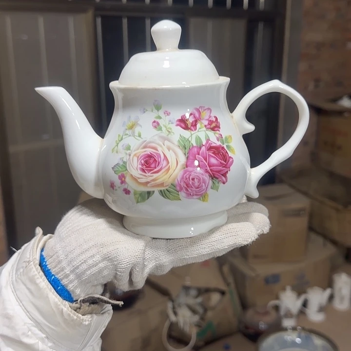 库存微瑕多空茶壶