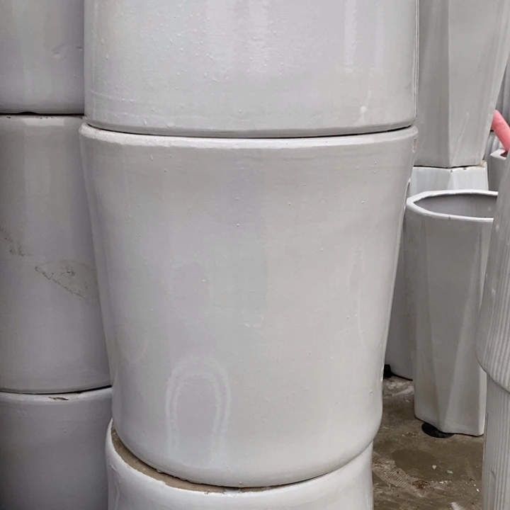 低腰白直桶特大号口38/38