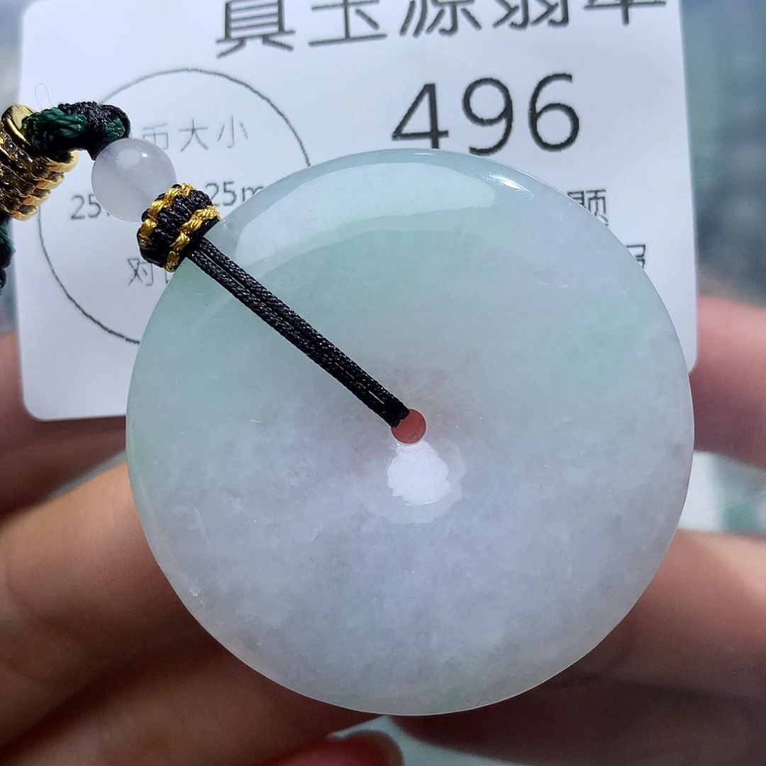 翡翠未镶嵌颈饰496